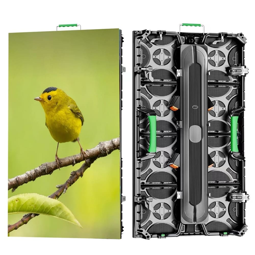 Fast assembly quick lock system for P2.6 P2.9 rental LED panels