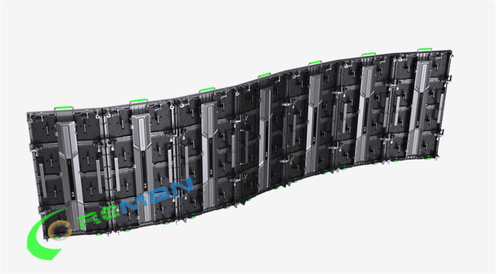 Hanging Installation of Stage Rental LED Display Panels