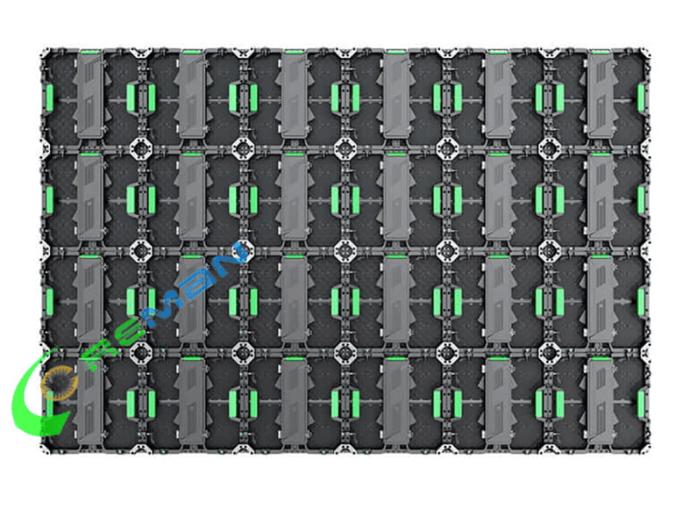 Lightweight 500x500mm Die-Cast Aluminum Rental LED Cabinet