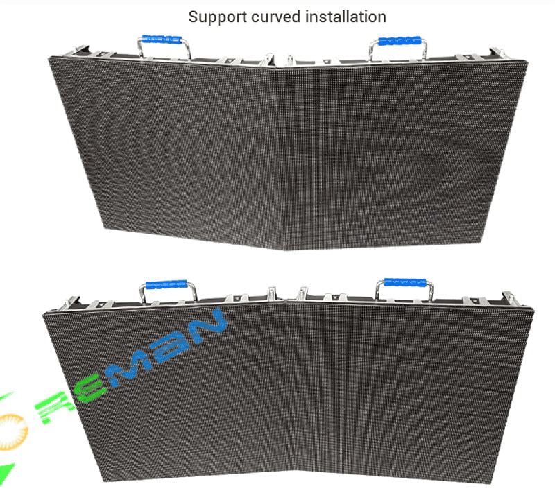 Lightweight Die-Casting Aluminum LED Cabinet for Easy Setup