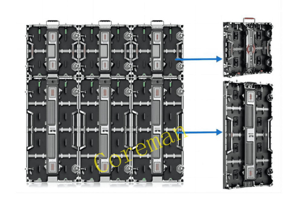B2B global touring flight case packaging for 8-in-1 CKD series LED panel protection