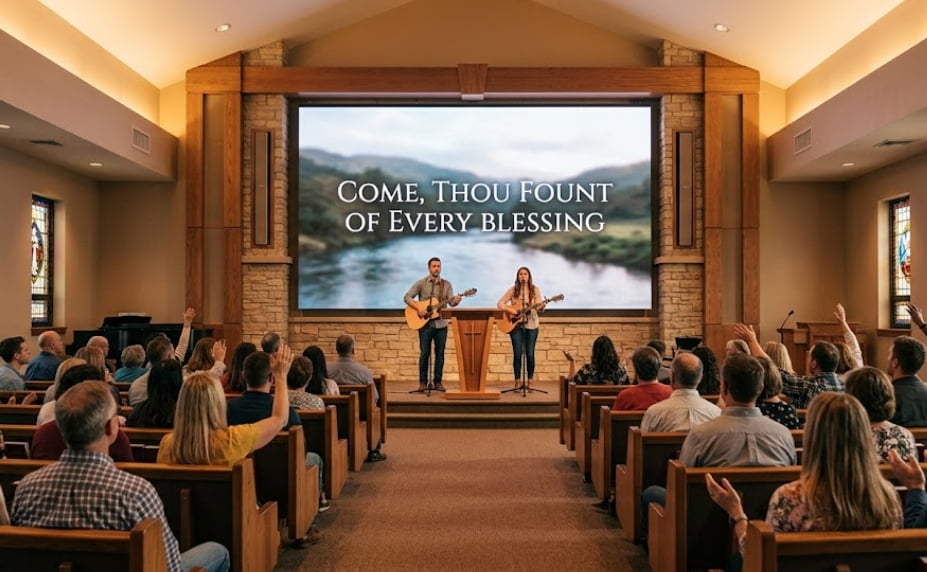 Small Church LED Wall