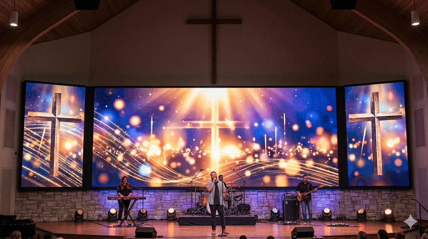 Church LED Wall