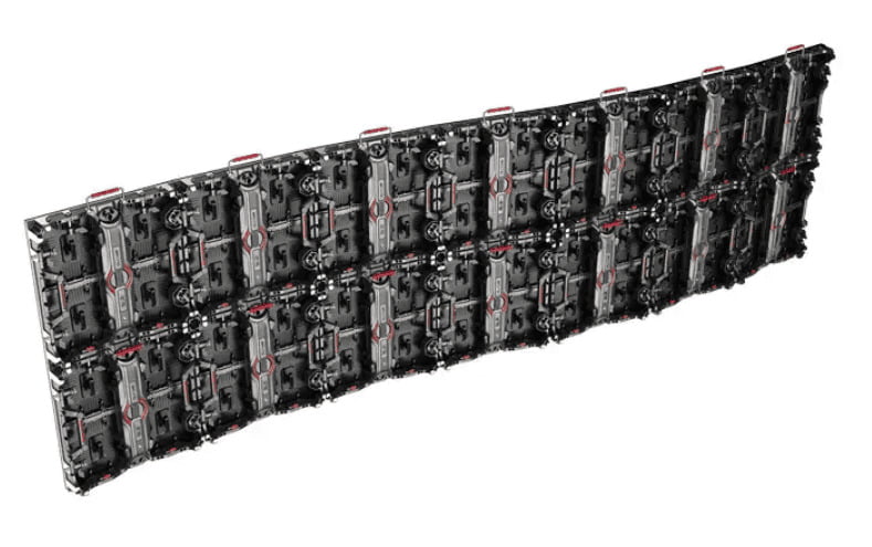 Concert stage LED backdrop utilizing CKA-P3.91 outdoor panels with 6500 nits brightness