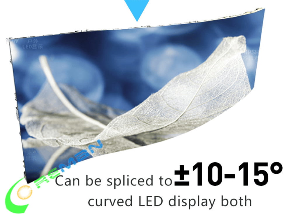 CRD-500-1000 stage LED screen with dual signal and power redundancy for live events