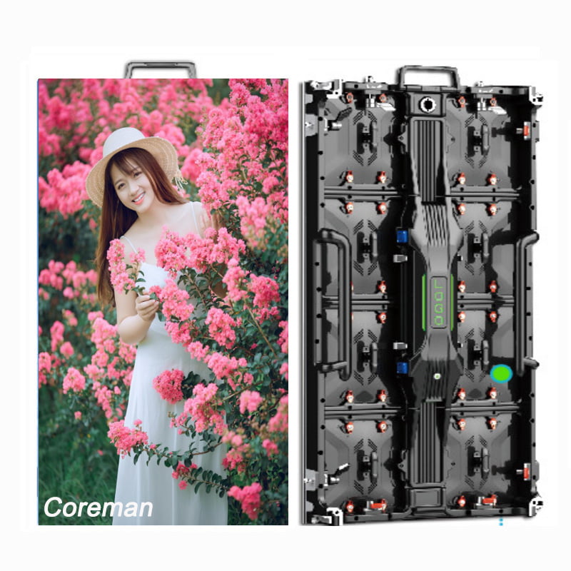 CRD series stage LED screen featuring rapid-lock assembly for event system integrators