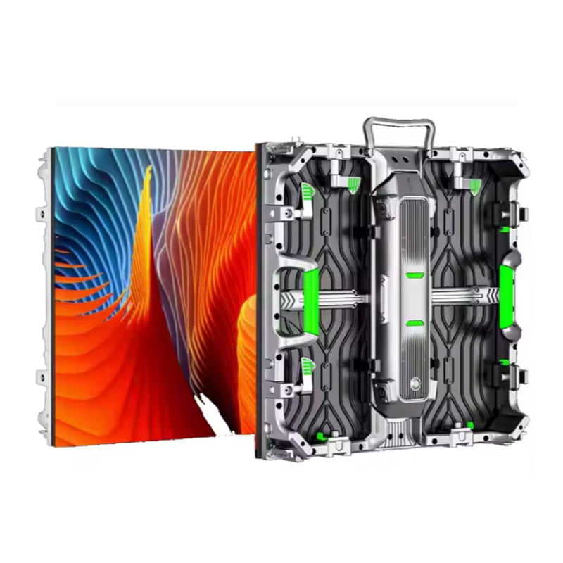 CRE-500-1000 stage LED display featuring integrated hard connection hub plug system