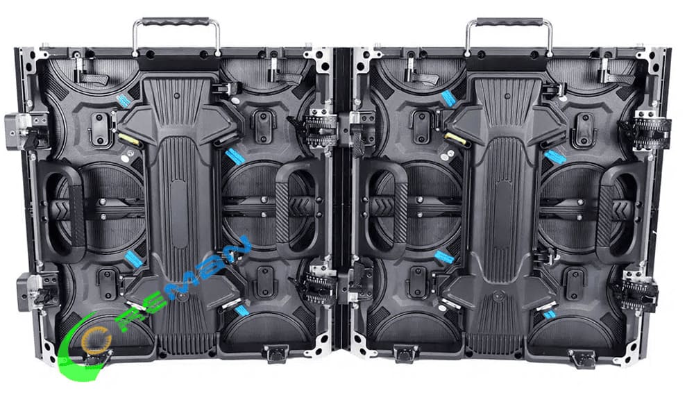 CRG series curved stage LED installation for immersive outdoor concert backgrounds