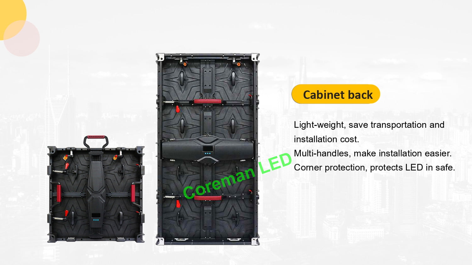 Curved LED wall rentals for creative stage design