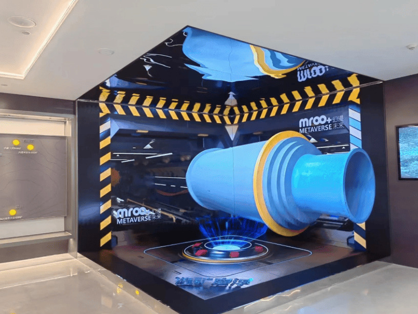 Digital retail 3D LED advertising display