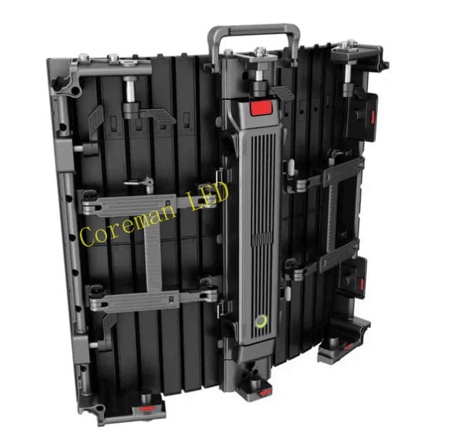 Double-sided S-shaped curved LED display