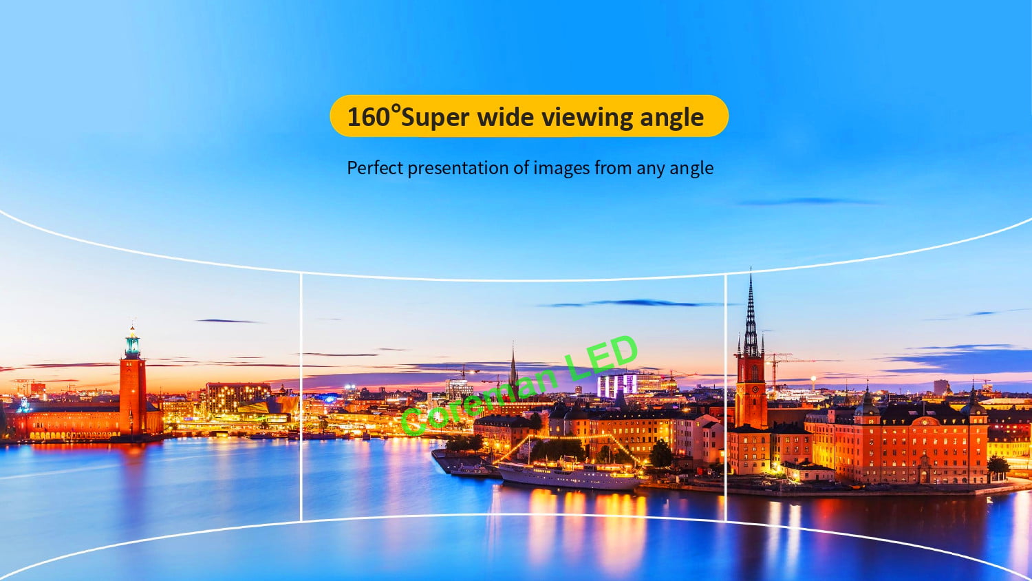 Hanging bar for stage LED screen rental