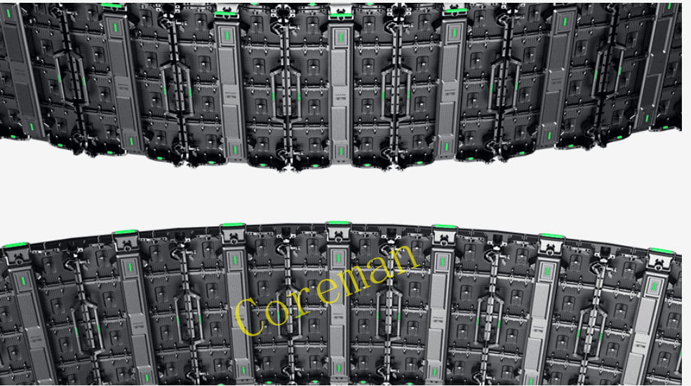 HDR10 supported concert visuals with 16-bit grayscale on CKD series LED video walls