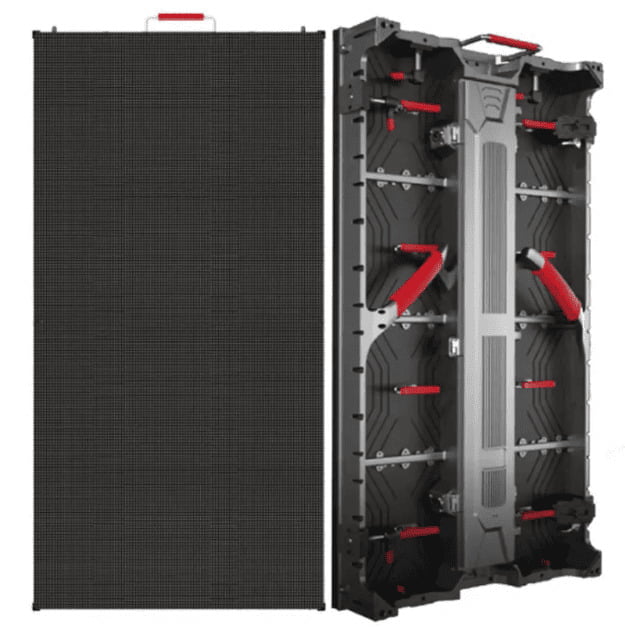 High contrast P2.6 stage LED video wall providing deep black levels for concerts