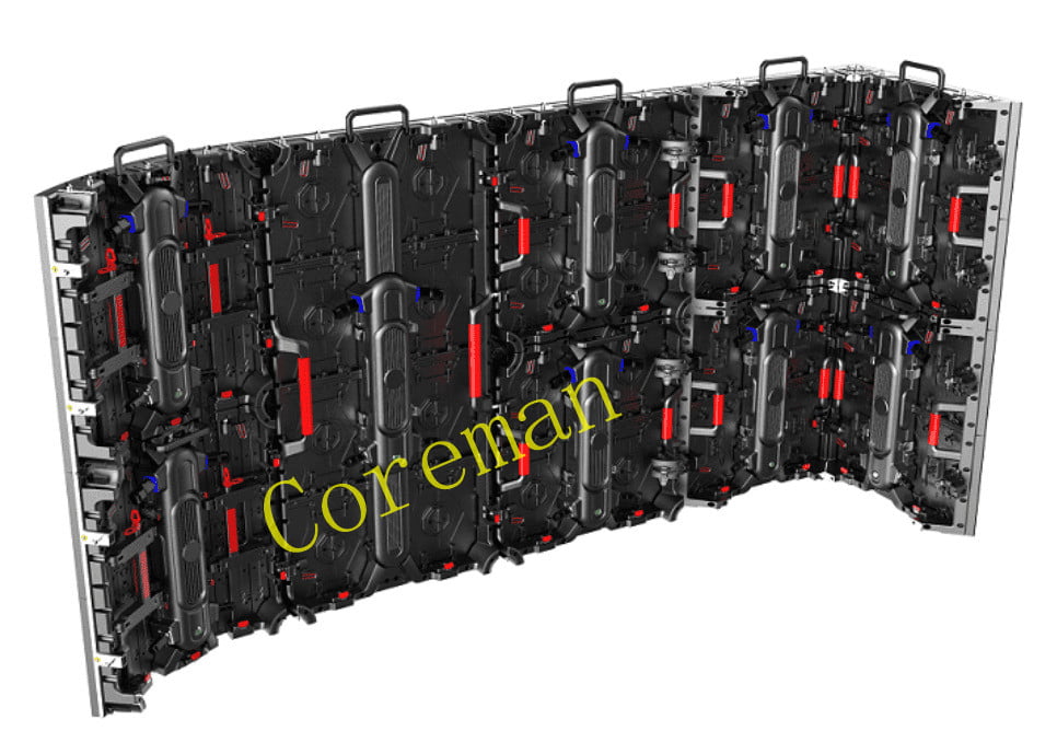 High-intensity neodymium magnets on soft LED back