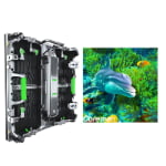 P1.5 fine pitch LED video wall with stable hard-wired hub connection technology