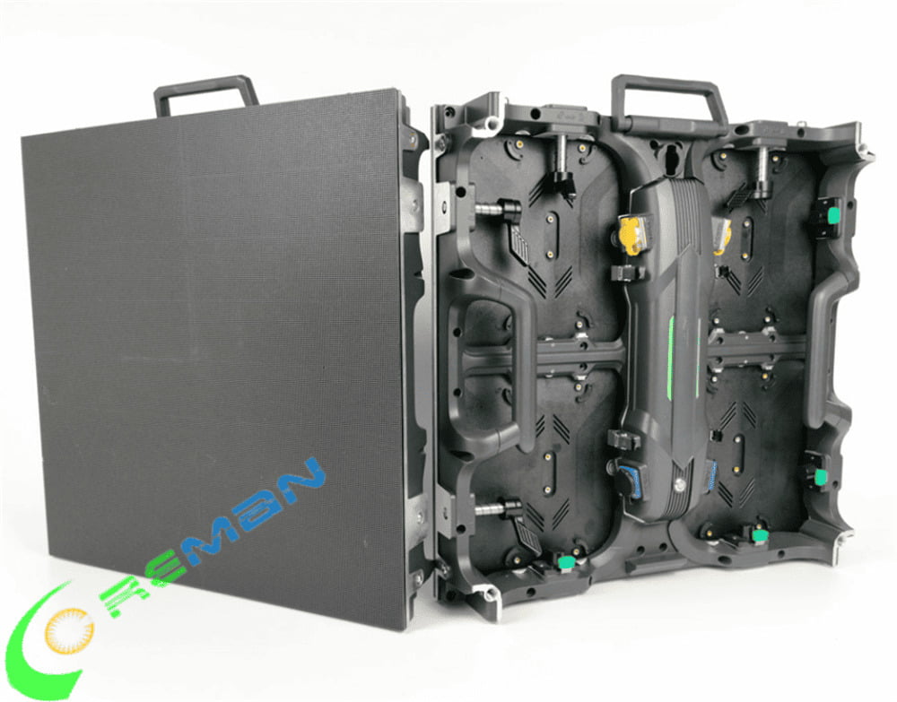 P1.9 concert stage LED screen showing professional rigging and hanging system