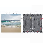 Precision die-cast aluminum LED cabinet structure of the CRC-500-1000 series