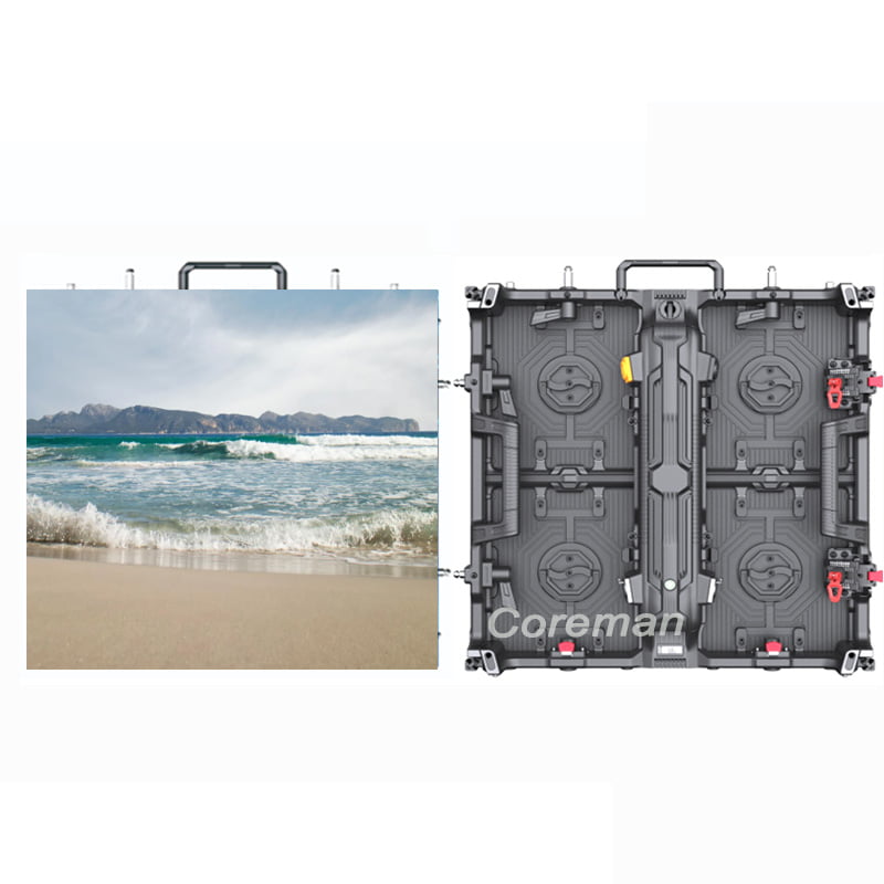 Precision die-cast aluminum LED cabinet structure of the CRC-500-1000 series