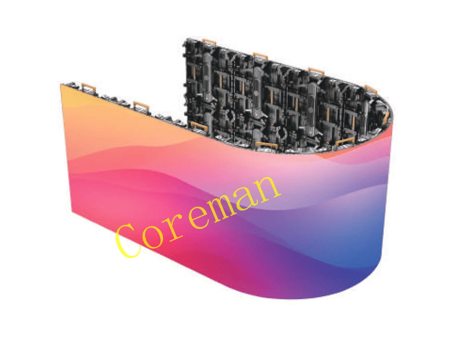 Repetitive bending test for high-elasticity soft LED