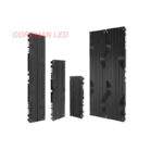 Seamless 90-degree corner 3D LED display