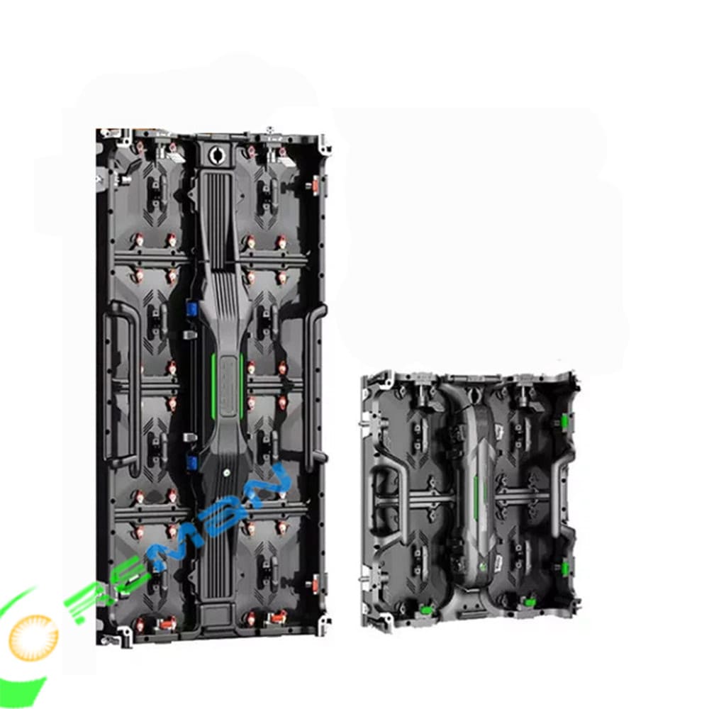 Seamless curved stage LED display setup for creative immersive concert designs