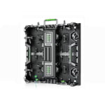 Ultra-lightweight carbon fiber LED cabinet (6kg) from the CKD series for safe stage rigging