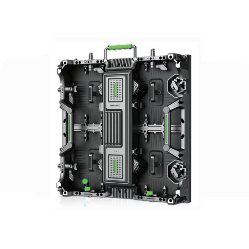 Ultra-lightweight carbon fiber LED cabinet (6kg) from the CKD series for safe stage rigging