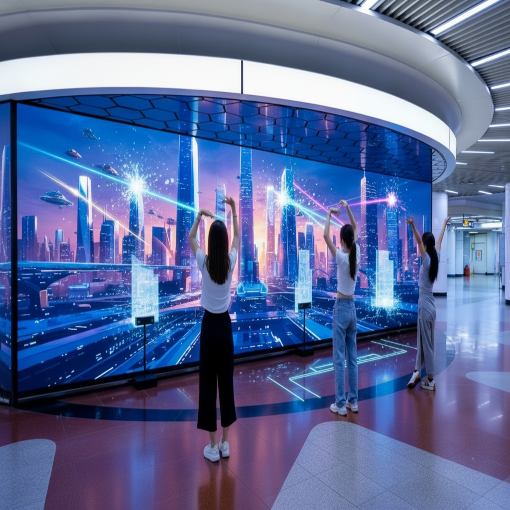 3840Hz refresh rate interactive LED wall for corporate showrooms