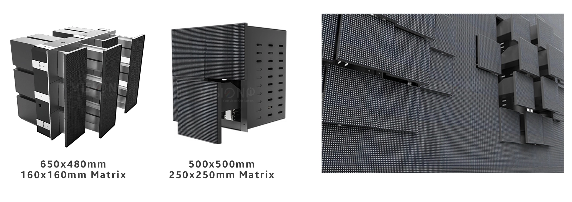 Back panel connectivity for DMX and Art-Net motion control