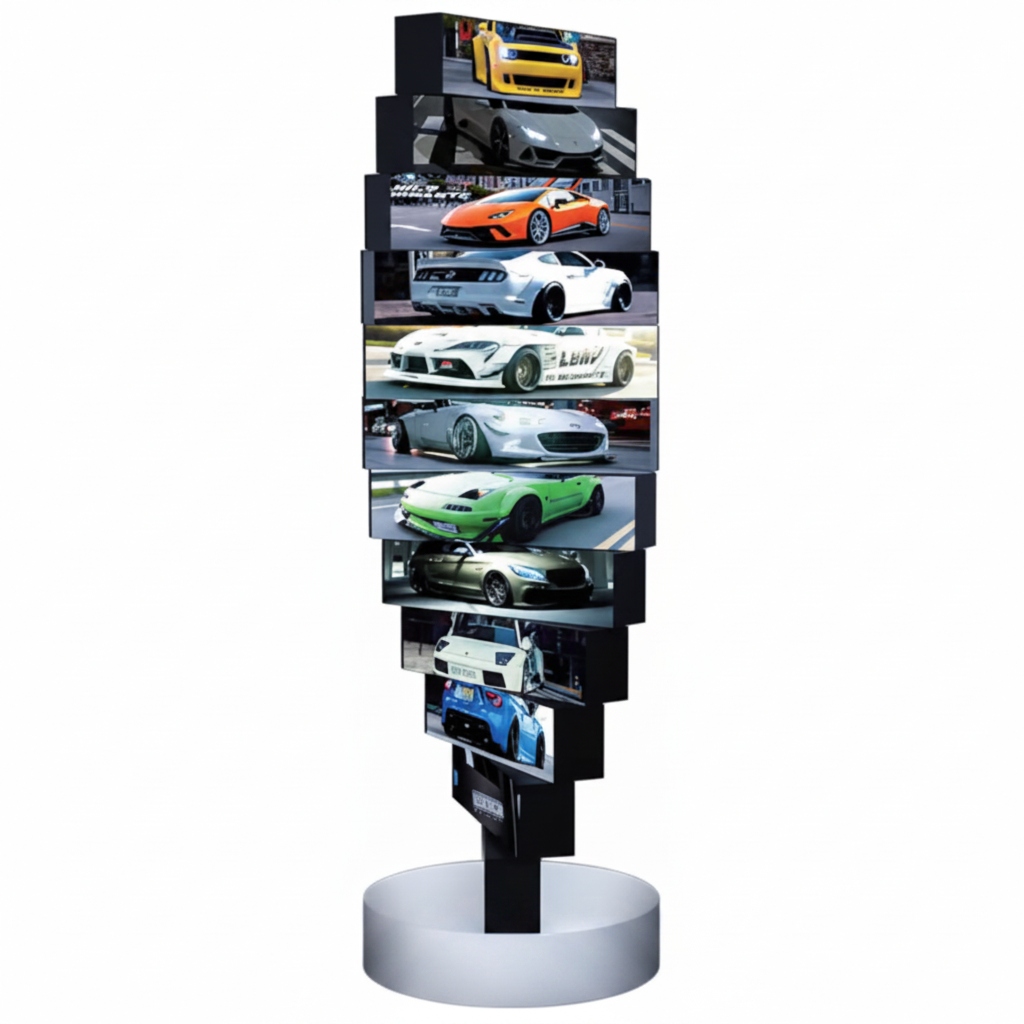 DNA Rotating LED Screen