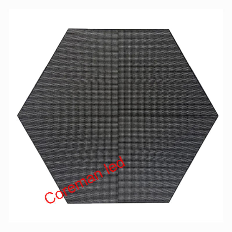 Easy connection of hexagonal LED module