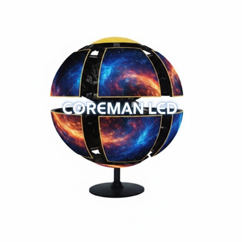 Kinetic LED Spherical Screen