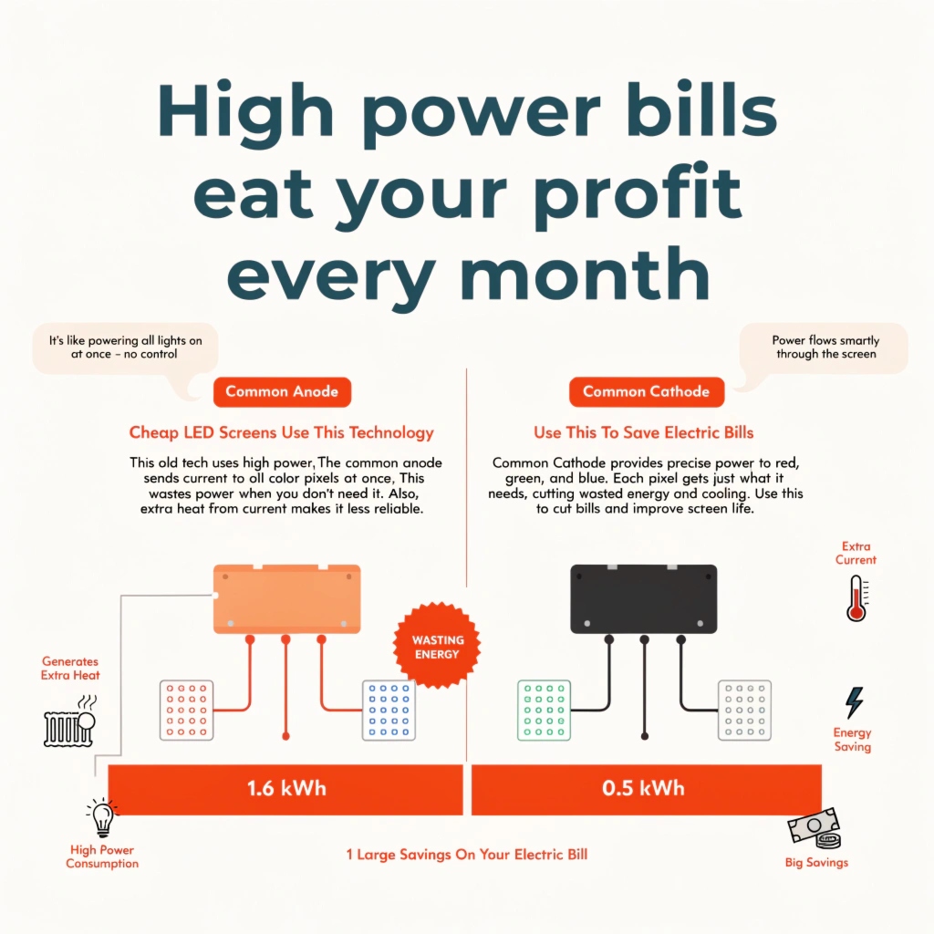 Common Cathode vs Common Anode LED