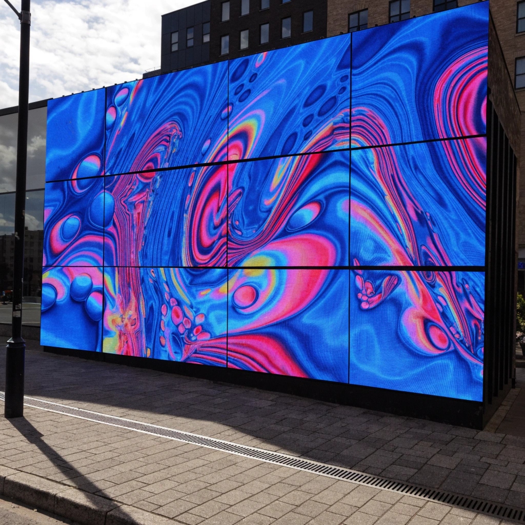 LED screen cabinet gaps