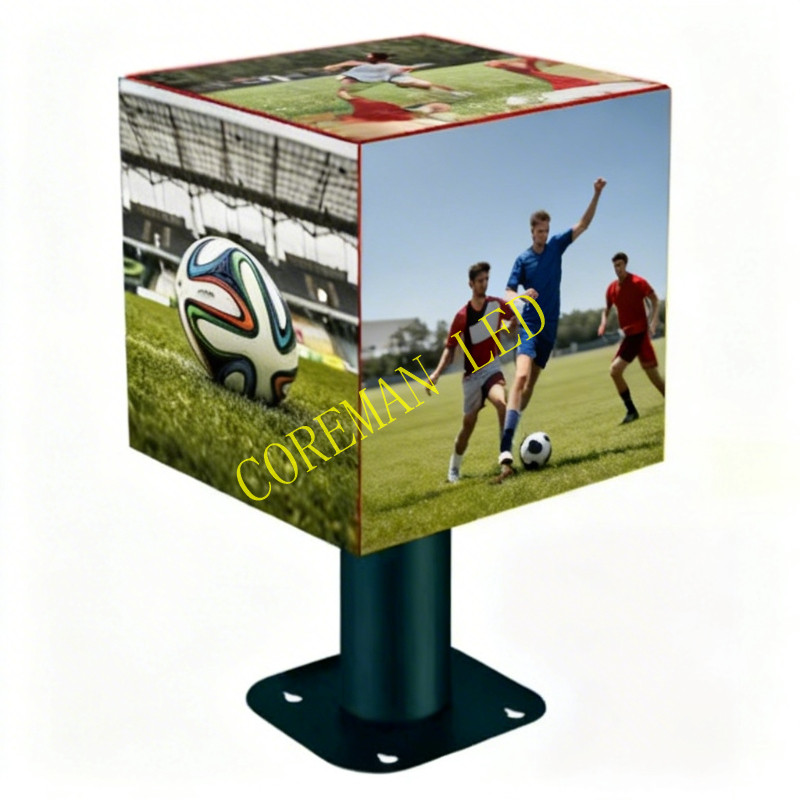 Seamless LED Cube Display & 6-Sided Cubic LED Screen for Immersive 3D Visuals