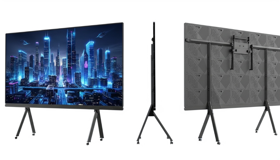 Coreman all-in-one LED interactive touchscreen display with seamless bezel-free surface.
