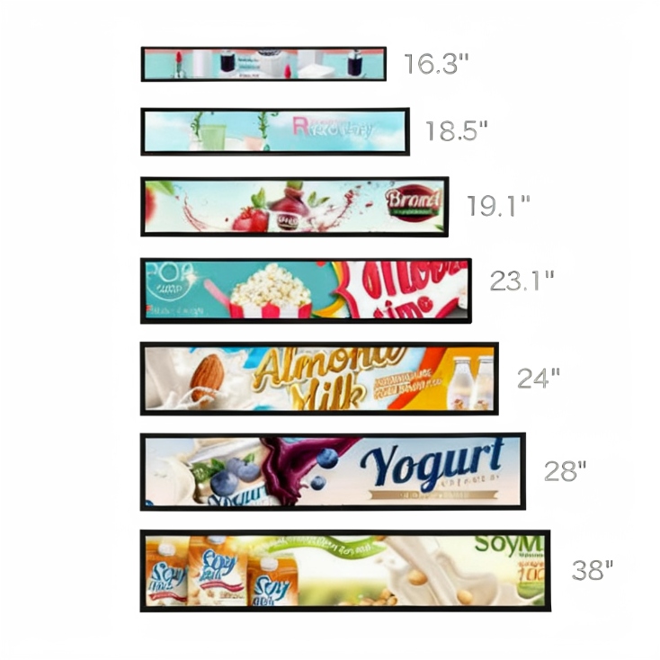 Digital shelf edge display installation bracket