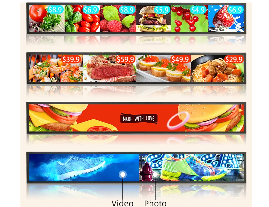 Digital shelf edge display management software