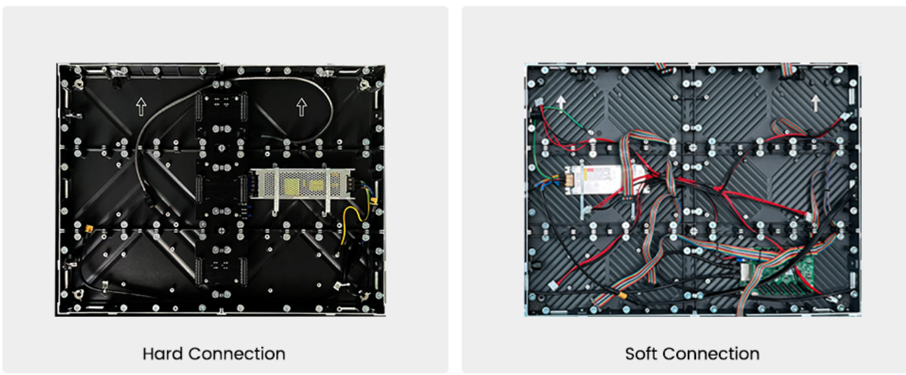 Full front maintenance indoor LED screen module replacement