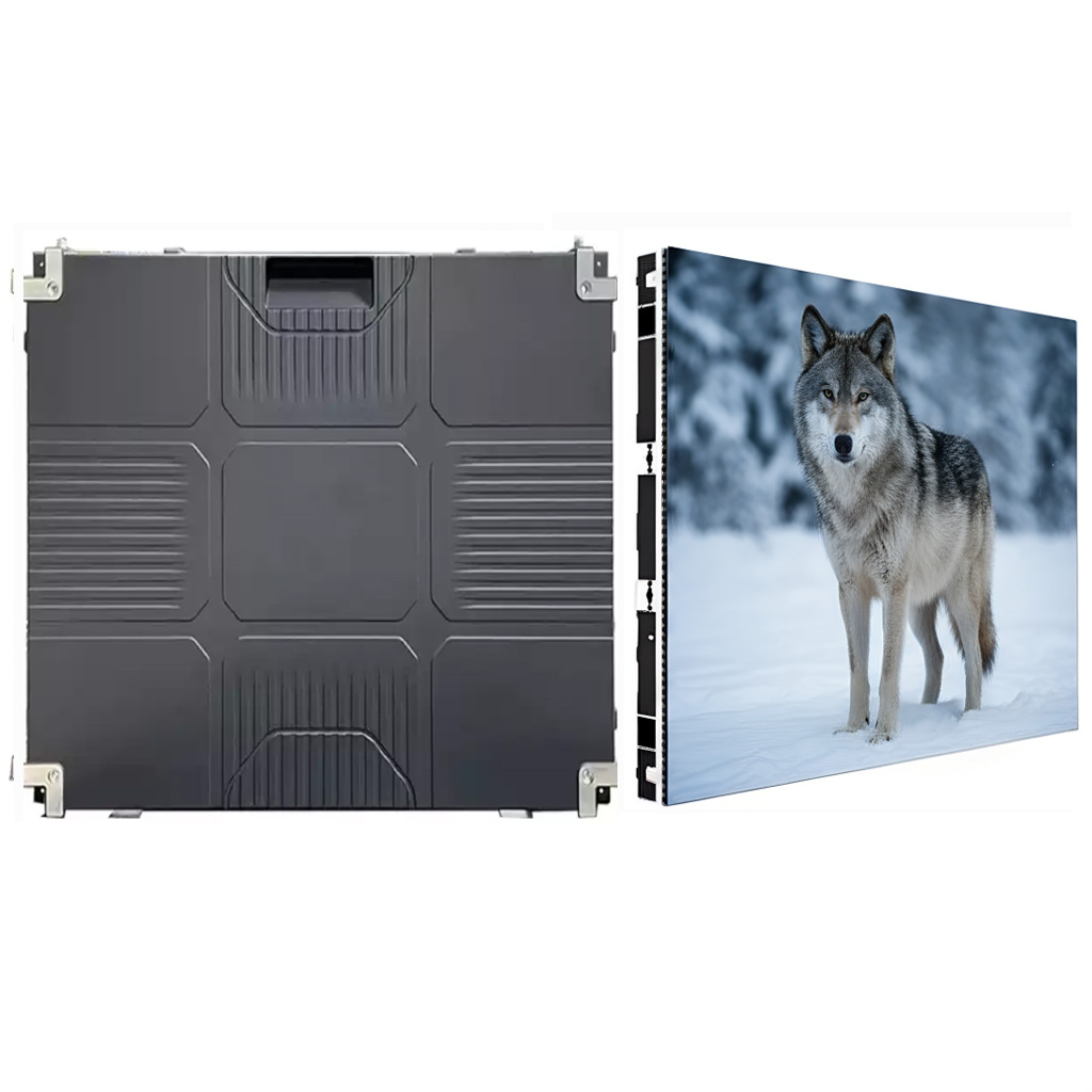 High-resolution indoor fine pitch direct view LED video wall with seamless display alignment