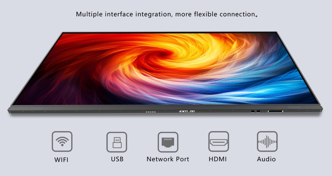 Mission-critical LED interactive touchscreen for 24/7 monitoring and control room operations.