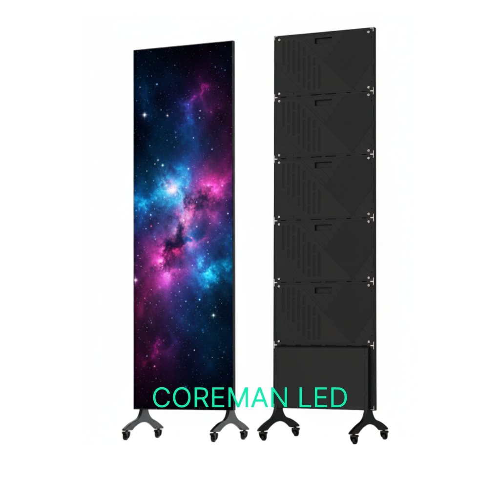 P0.9 High Resolution LED Advertising Poster Screen