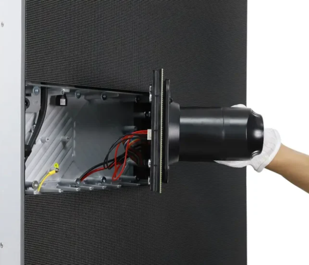 Seamless multi screen led video wall cascading without gaps