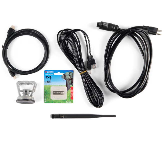 stand led poster screen cables