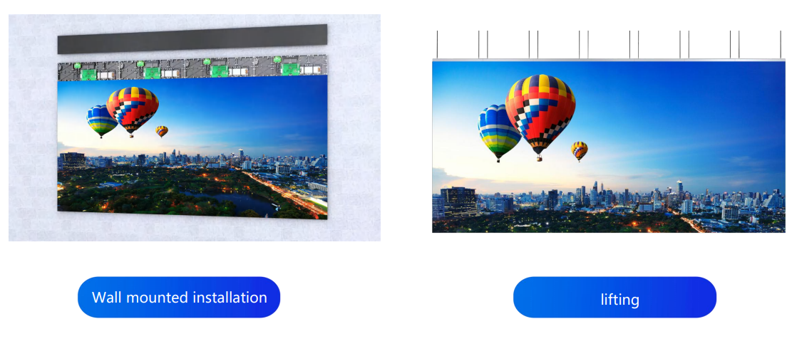 Commercial indoor small pixel pitch COB LED screen for smart conference room broadcasting