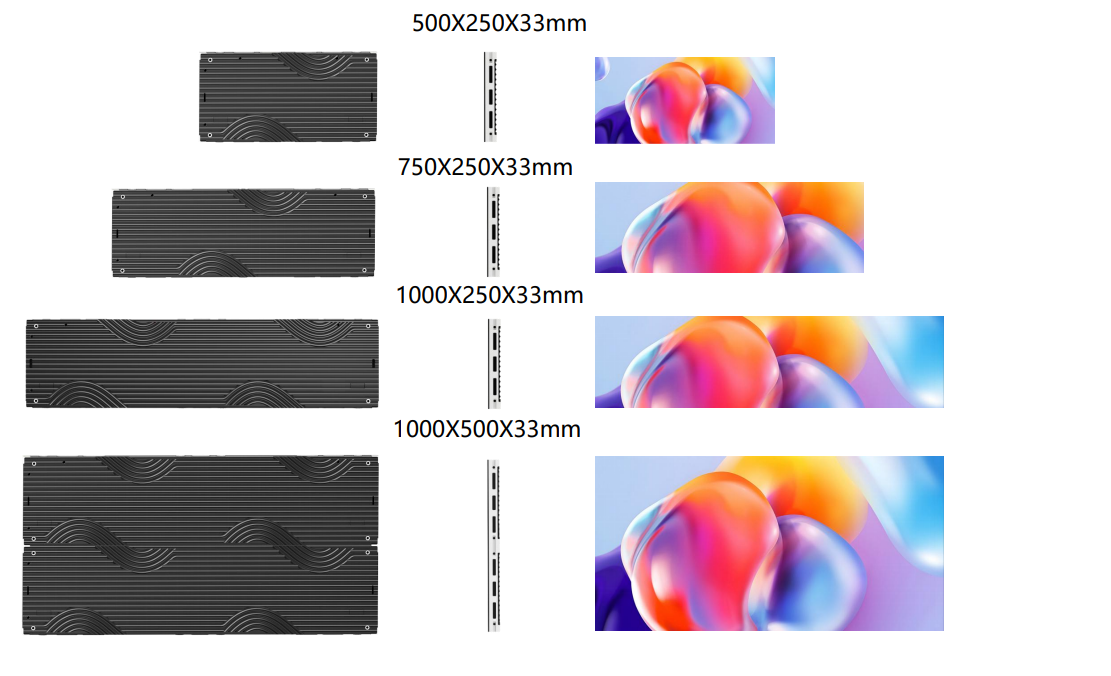 High resolution indoor fixed installation LED screen featuring premium SMD technology and a seamless flat surface.