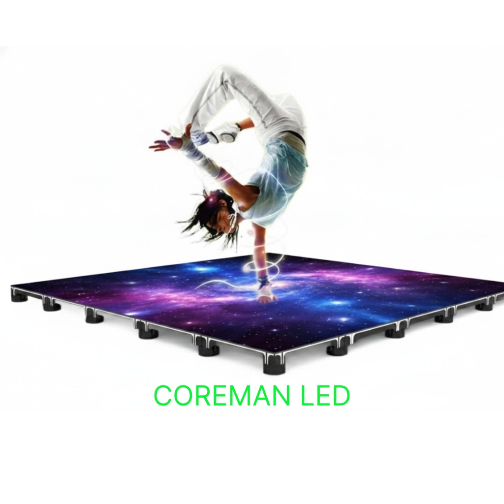 Interactive LED Dance Floor Screen for Stage & Event Rental