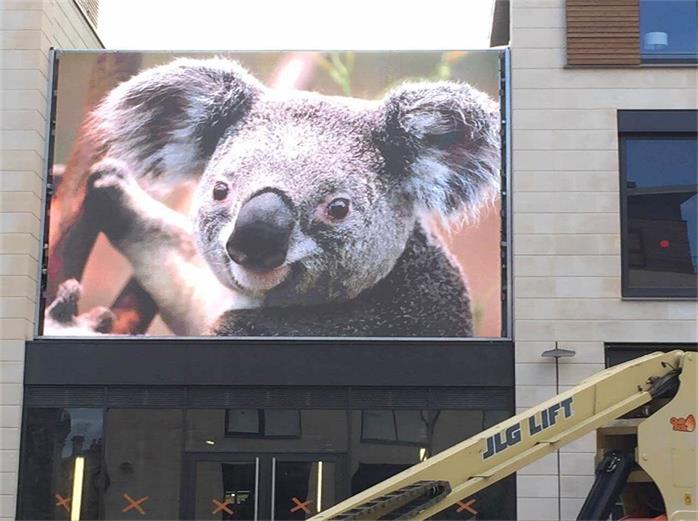 Outdoor rental LED video wall for live event stage background