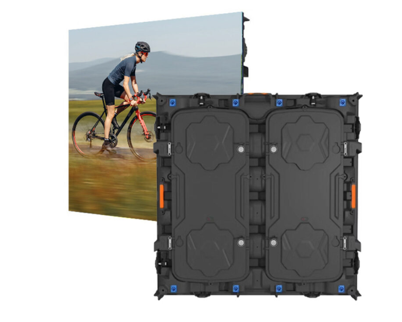 Precision die-casting magnesium LED display cabinet with 120mm thickness